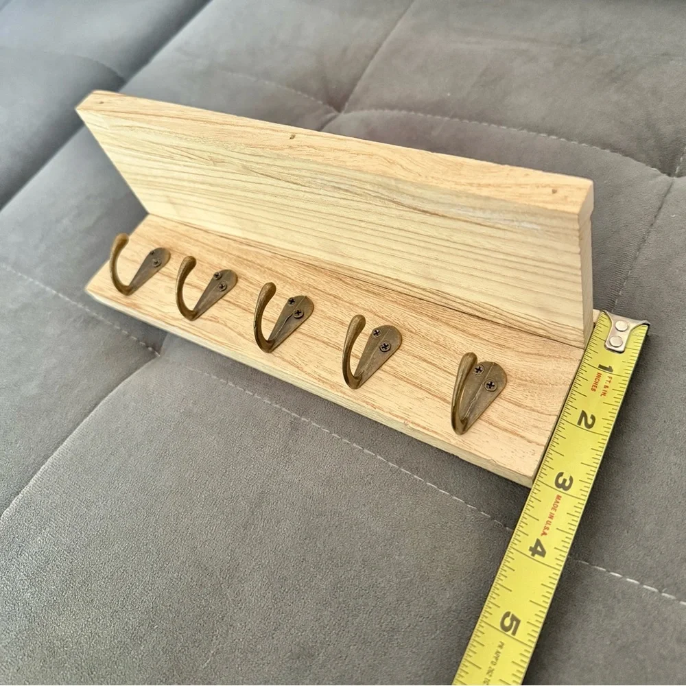 Wood Wall Shelf Organizer